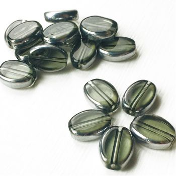 SILVER EDGED OVAL